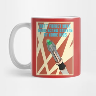 Sonic Screwdriver Ad Mug